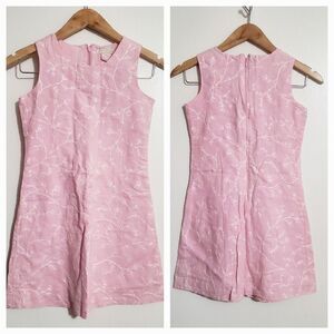 Jilian's Closet Pink Embroidered Dress Size 8